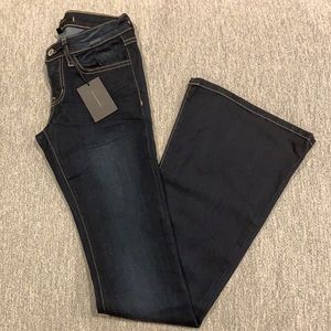 Flying Monkey Flared Dark Wash Jeans